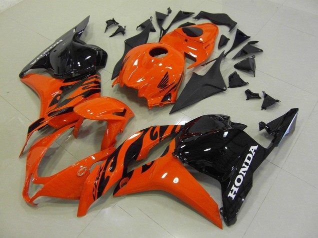 Laranja Preto Carenagem CBR 600RR 2009-2012 Laranja Preto Carenagem CBR 600RR 2009-2012