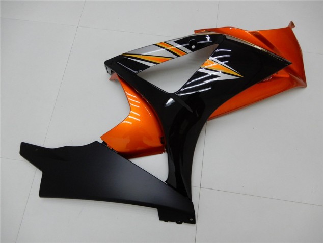 Laranja Preto Carenagem GSXR 1000 K7 2007-2008