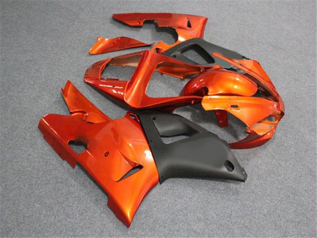 Laranja Preto Carenagem R1 2002-2003 Laranja Preto Carenagem R1 2002-2003