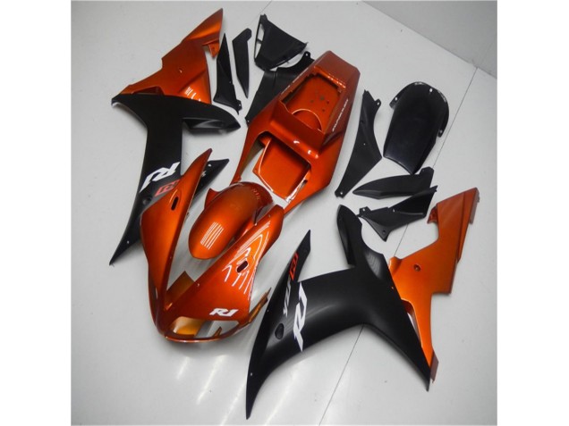 Laranja Preto Carenagem R1 2002-2003