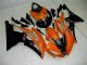 Laranja Preto Carenagem R6 2008-2016 Laranja Preto Carenagem R6 2008-2016