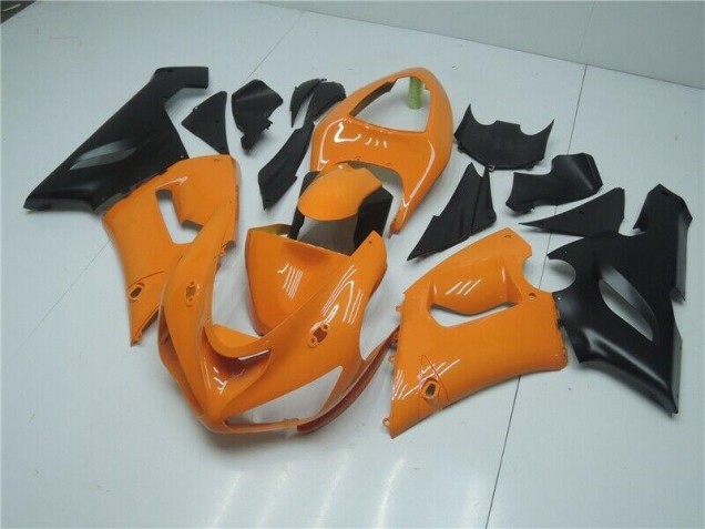 Laranja Preto Carenagem ZX6R 2005-2006