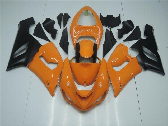Laranja Preto Carenagem ZX6R 2005-2006