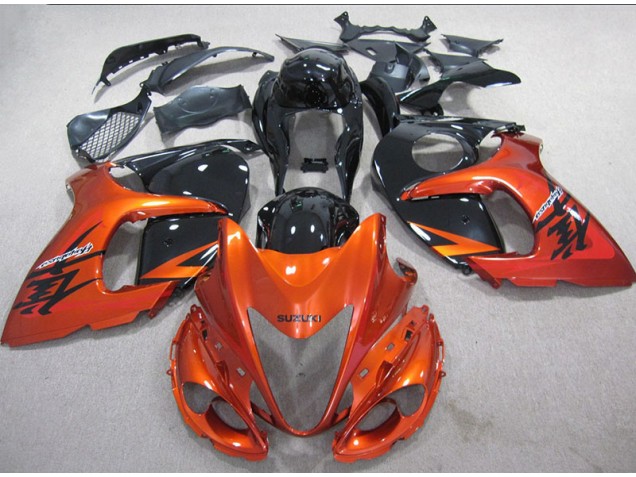 Laranja Preto Injeção Kits Carenagem GSXR 1300 Hayabusa 2008-2019 Laranja Preto Injeção Kits Carenagem GSXR 1300 Hayabusa 2008-2019