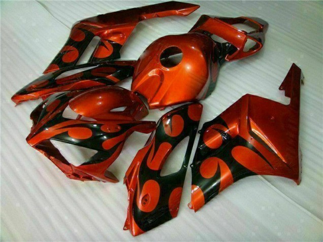 Laranja Preto Kit Carenagem CBR 1000RR 2004-2005 Laranja Preto Kit Carenagem CBR 1000RR 2004-2005