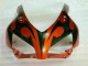 Laranja Preto Kit Carenagem CBR 1000RR 2004-2005 Laranja Preto Kit Carenagem CBR 1000RR 2004-2005