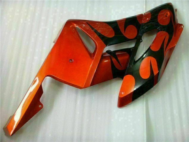 Laranja Preto Kit Carenagem CBR 1000RR 2004-2005 Laranja Preto Kit Carenagem CBR 1000RR 2004-2005