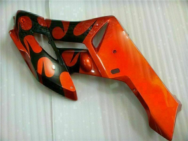 Laranja Preto Kit Carenagem CBR 1000RR 2004-2005 Laranja Preto Kit Carenagem CBR 1000RR 2004-2005