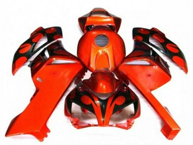 Laranja Preto Kit Carenagem CBR 1000RR 2004-2005