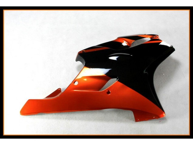 Laranja Preto Kit Carenagem CBR 600 F4i 2001-2003 Laranja Preto Kit Carenagem CBR 600 F4i 2001-2003