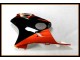 Laranja Preto Kit Carenagem CBR 600 F4i 2001-2003 Laranja Preto Kit Carenagem CBR 600 F4i 2001-2003