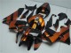 Laranja Preto Kit Carenagem CBR 600RR 2005-2006 Laranja Preto Kit Carenagem CBR 600RR 2005-2006