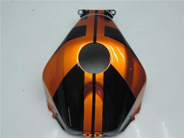 Laranja Preto Kit Carenagem CBR 600RR 2005-2006 Laranja Preto Kit Carenagem CBR 600RR 2005-2006