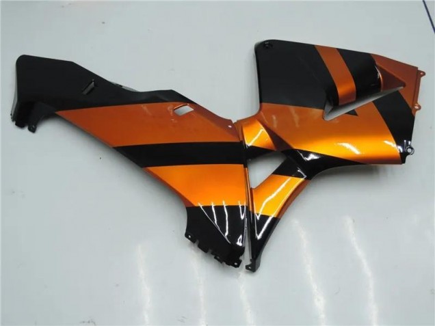 Laranja Preto Kit Carenagem CBR 600RR 2005-2006 Laranja Preto Kit Carenagem CBR 600RR 2005-2006