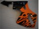 Laranja Preto Kits Carenagem CBR 600RR 2005-2006 Laranja Preto Kits Carenagem CBR 600RR 2005-2006