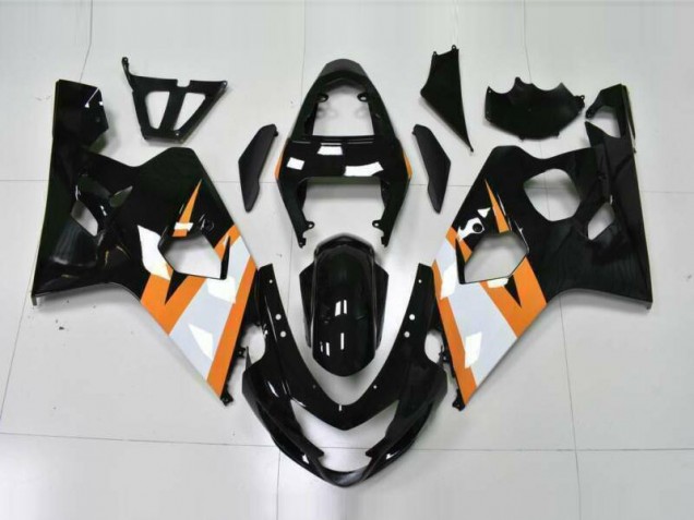 Laranja Preto Kits Carenagem GSXR 600 / 750 K4 2004-2005 Laranja Preto Kits Carenagem GSXR 600 / 750 K4 2004-2005