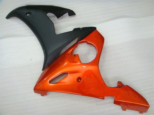 Laranja Preto Kits Carenagem R6 2003-2005 Laranja Preto Kits Carenagem R6 2003-2005