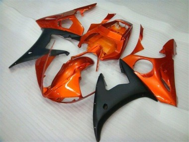 Laranja Preto Kits Carenagem R6 2003-2005
