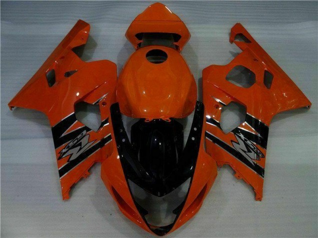 Laranja Preto Kits Completo Carenagem GSXR 600 / 750 K4 2004-2005 Laranja Preto Kits Completo Carenagem GSXR 600 / 750 K4 2004-2005
