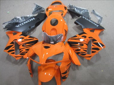 Laranja Preto Plásticos CBR 600RR 2005-2006