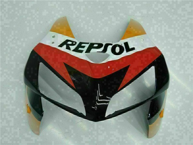 Laranja Preto Repsol Kit Carenagem CBR 600RR 2005-2006 Laranja Preto Repsol Kit Carenagem CBR 600RR 2005-2006