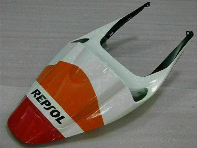 Laranja Preto Repsol Kit Completo Carenagem CBR 600RR 2005-2006 Laranja Preto Repsol Kit Completo Carenagem CBR 600RR 2005-2006