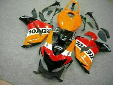 Laranja Repsol Abs Kits Carenagem CBR 1000RR 2008-2011