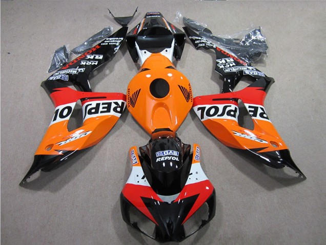 Laranja Repsol Carenagem CBR 1000RR 2006-2007 Laranja Repsol Carenagem CBR 1000RR 2006-2007