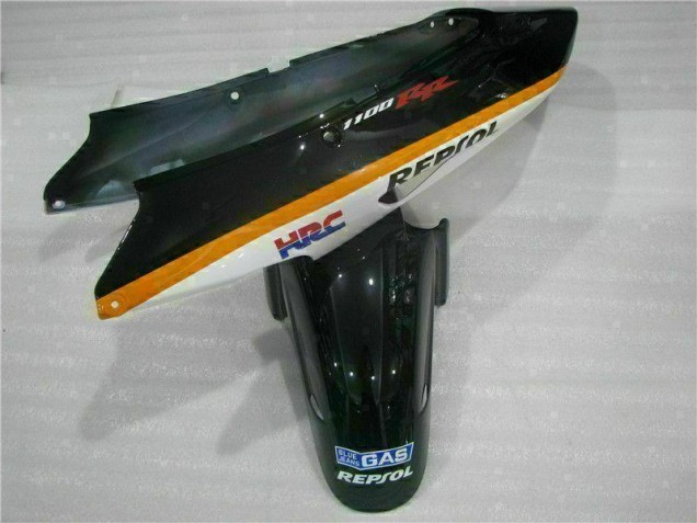 Laranja Repsol Carenagem CBR 1100 XX 1996-2007 Laranja Repsol Carenagem CBR 1100 XX 1996-2007