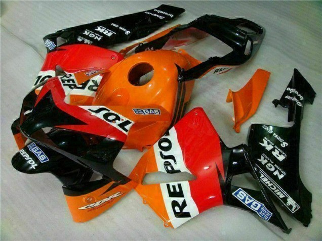 Laranja Repsol Carenagem CBR 600RR 2003-2004 Laranja Repsol Carenagem CBR 600RR 2003-2004