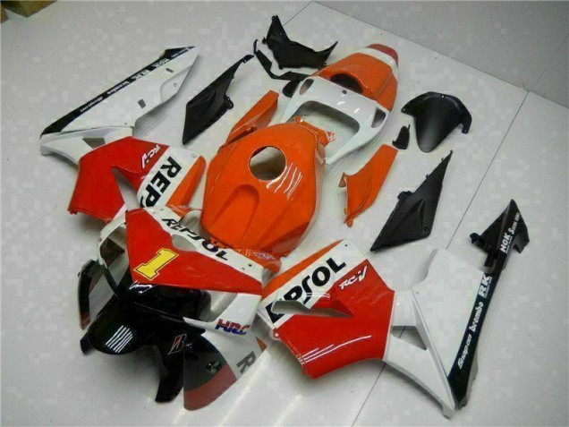Laranja Repsol Carenagem CBR 600RR 2005-2006 Laranja Repsol Carenagem CBR 600RR 2005-2006