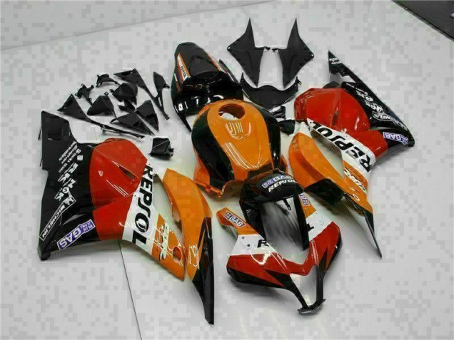 Laranja Repsol Carenagem CBR 600RR 2009-2012 Laranja Repsol Carenagem CBR 600RR 2009-2012