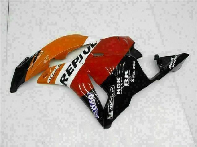 Laranja Repsol Carenagem CBR 600RR 2009-2012 Laranja Repsol Carenagem CBR 600RR 2009-2012