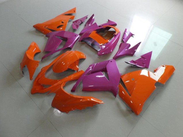 Laranja & Rosa Carenagem ZX10R 2003-2005