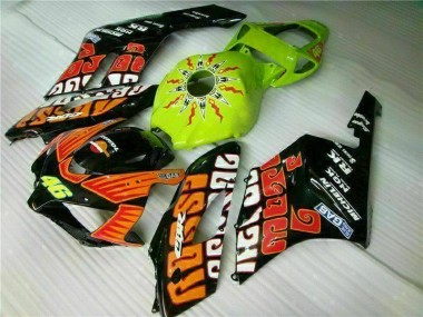 Laranja Verde Carenagem CBR 1000RR 2004-2005