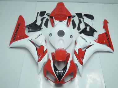 Laranja Vermelho & Branco Carenagem CBR 1000RR 2006-2007