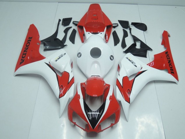 Laranja Vermelho & Branco Carenagem CBR 1000RR 2006-2007 Laranja Vermelho & Branco Carenagem CBR 1000RR 2006-2007