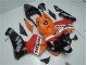 Laranja Vermelho Preto Repsol Carenagem CBR 600RR 2003-2004 Laranja Vermelho Preto Repsol Carenagem CBR 600RR 2003-2004