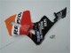 Laranja Vermelho Preto Repsol Carenagem CBR 600RR 2003-2004 Laranja Vermelho Preto Repsol Carenagem CBR 600RR 2003-2004