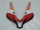 Laranja Vermelho Preto Repsol Carenagem CBR 600RR 2009-2012 Laranja Vermelho Preto Repsol Carenagem CBR 600RR 2009-2012