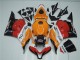 Laranja Vermelho Preto Repsol Carenagem CBR 600RR 2009-2012 Laranja Vermelho Preto Repsol Carenagem CBR 600RR 2009-2012