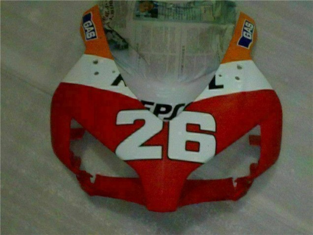 Laranja Vermelho Repsol 26 Carenagem CBR 1000RR 2004-2005 Laranja Vermelho Repsol 26 Carenagem CBR 1000RR 2004-2005