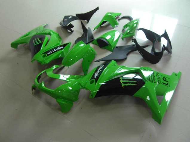 Novo Verde Monster Carenagem ZX 250R 2008-2012 Novo Verde Monster Carenagem ZX 250R 2008-2012