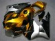 Ouro Prata Preto Carenagem CBR 600RR 2003-2004 Ouro Prata Preto Carenagem CBR 600RR 2003-2004