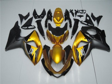 Ouroen Preto Carenagem GSXR 1000 K9 2009-2016