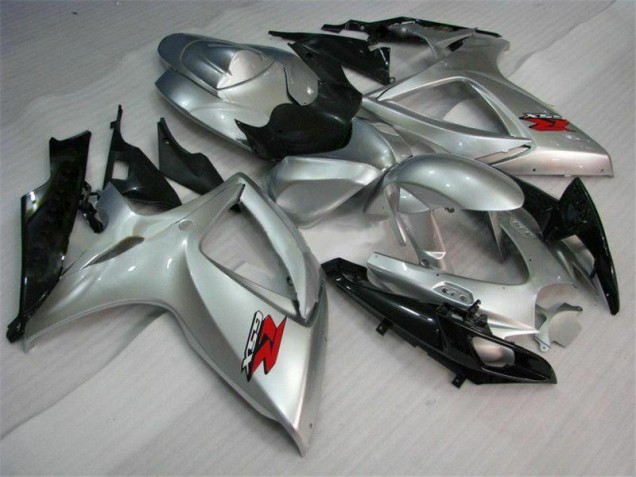 Prata Abs Kit Completos Carenagem GSXR 600 / 750 K6 2006-2007