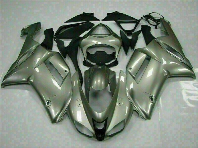 Prata Abs Kits Carenagem ZX6R 2007-2008 Prata Abs Kits Carenagem ZX6R 2007-2008