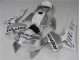 Prata Branco Preto Repsol Carenagem CBR 600RR 2003-2004 Prata Branco Preto Repsol Carenagem CBR 600RR 2003-2004
