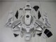 Prata Branco Preto Repsol Carenagem CBR 600RR 2005-2006 Prata Branco Preto Repsol Carenagem CBR 600RR 2005-2006