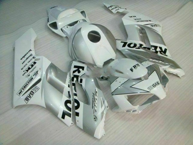 Prata Branco Repsol Abs Kit Completos Carenagem CBR 1000RR 2004-2005 Prata Branco Repsol Abs Kit Completos Carenagem CBR 1000RR 2004-2005